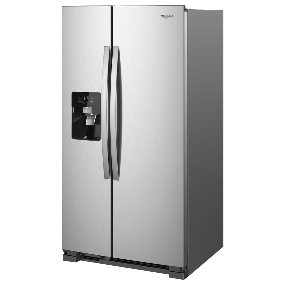 Whirlpool 21 Cu. Ft. Side by Side Refrigerator in Stainless Steel, , large