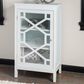 Linon Home Decor Fetti Small Cabinet in White, , large