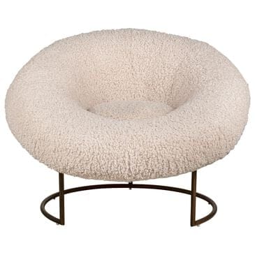 Aria Designs Presley Accent Chair in Cream, , large