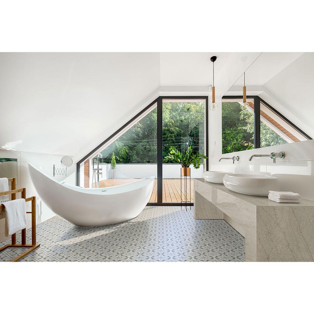 MS International Zaria Elora 8&quot; x 8&quot; Glazed Porcelain Tile, , large