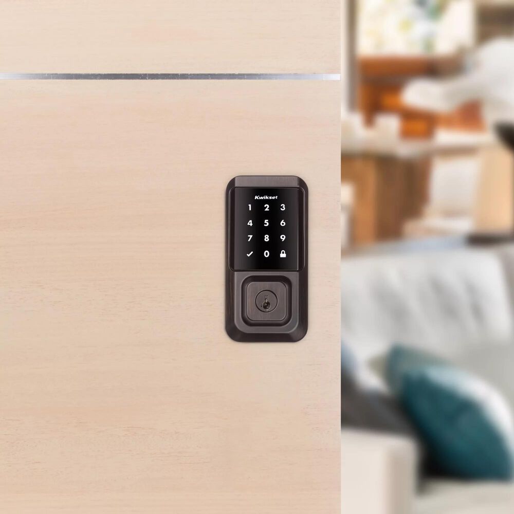 Kwikset Halo Touchscreen Wi-Fi Enabled Smart Lock in Venetian Bronze, , large