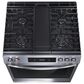 Frigidaire Gallery 30" Front Control Gas Range with Total Convection in Stainless Steel, , large