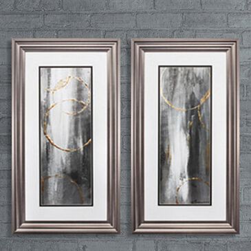 Propac Gray Matter Framed Art (Set of 2), , large