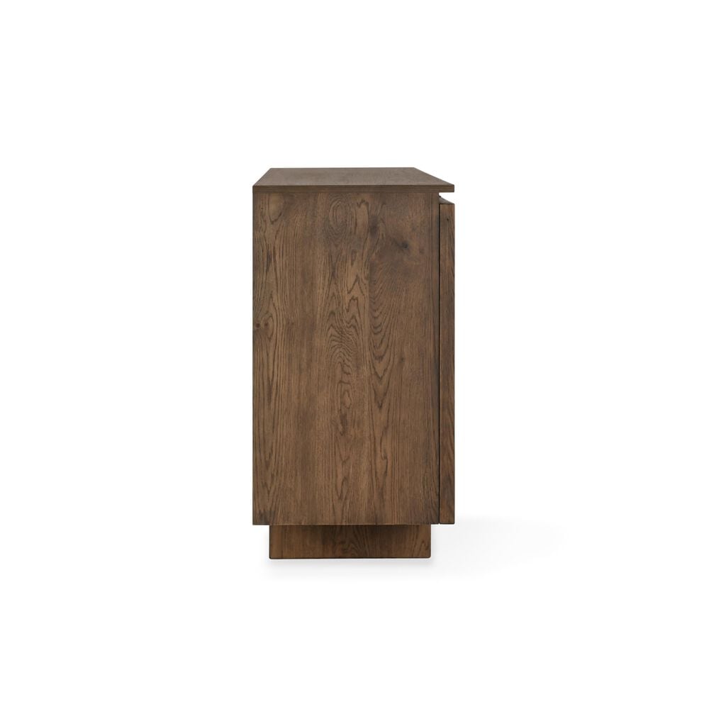 Classic Home Roya 4-Door Cabinet in Toasted Brown, , large