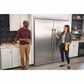 Frigidaire Professional 18.9 Cu. Ft. Single-Door Left Hinge Freezer & 18.9 Cu. Ft. Single-Door Right Hinge Refrigerator in Stainless Steel, , large