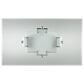 Furniture of America Andrade Dining Table in White - Table Only, , large