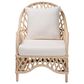 Baxton Studio Florence Arm Chair in Neutral, , large
