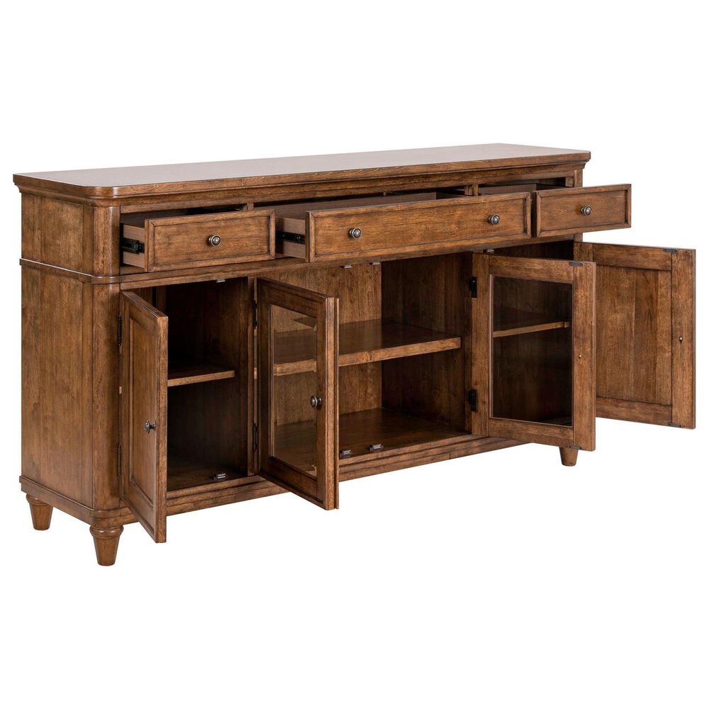 Belle Furnishings Harrison Heights Buffet in Sienna, , large