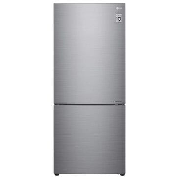 LG 15 Cu. Ft. Bottom Freezer Refrigerator in Stainless Steel, , large