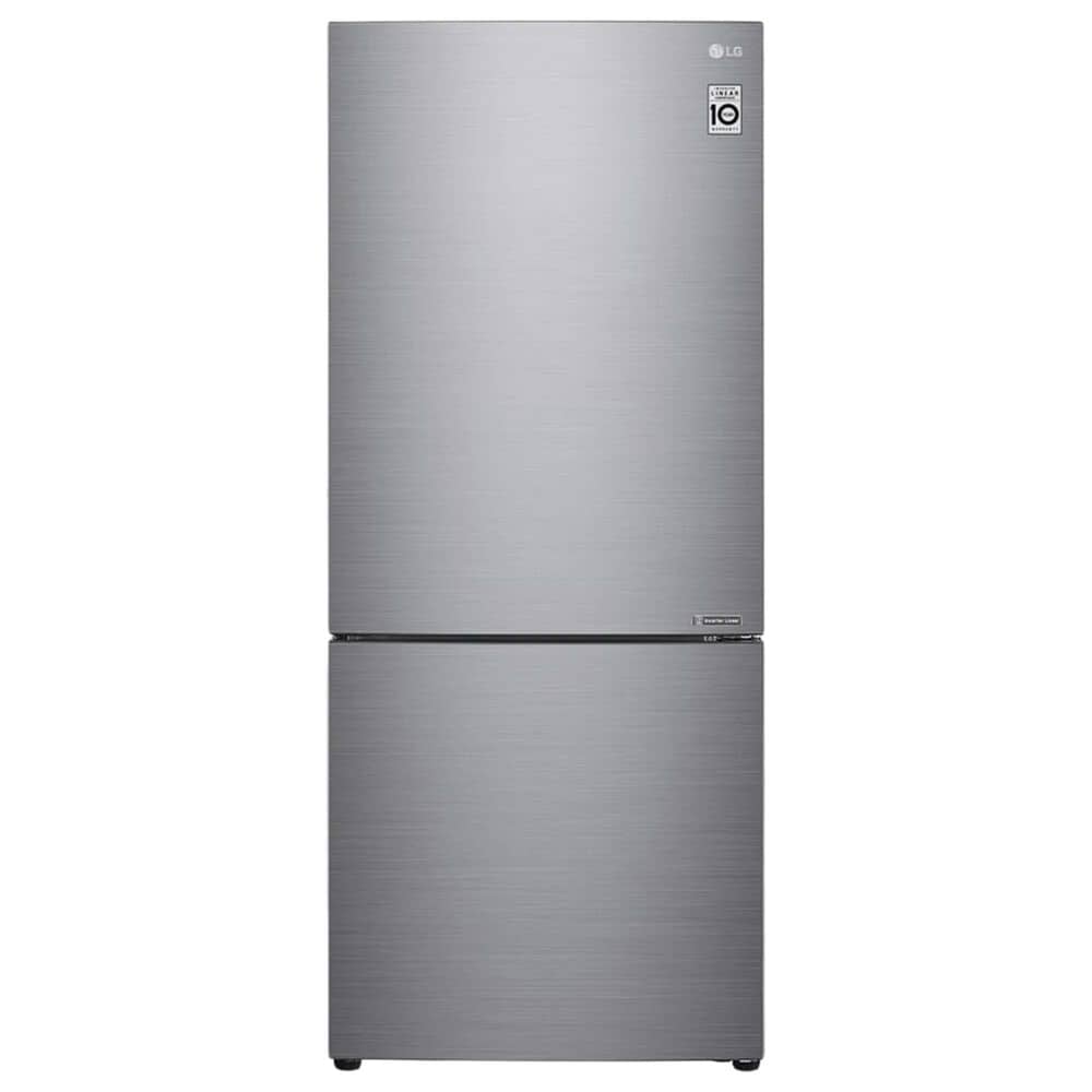LG 15 Cu. Ft. Bottom Freezer Refrigerator in Stainless Steel, , large
