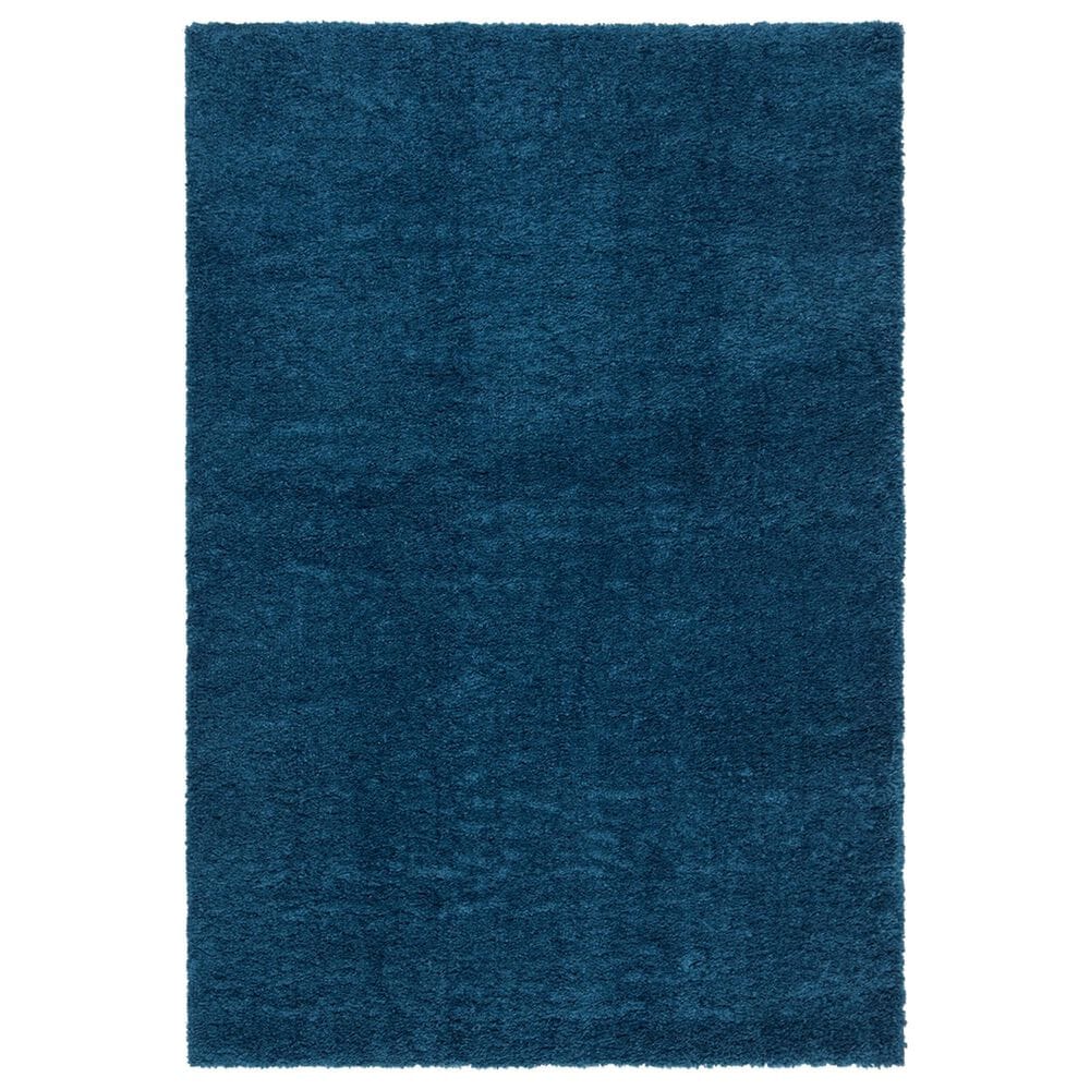 Safavieh August Shag AUG900N 9" x 12" Navy Area Rug, , large