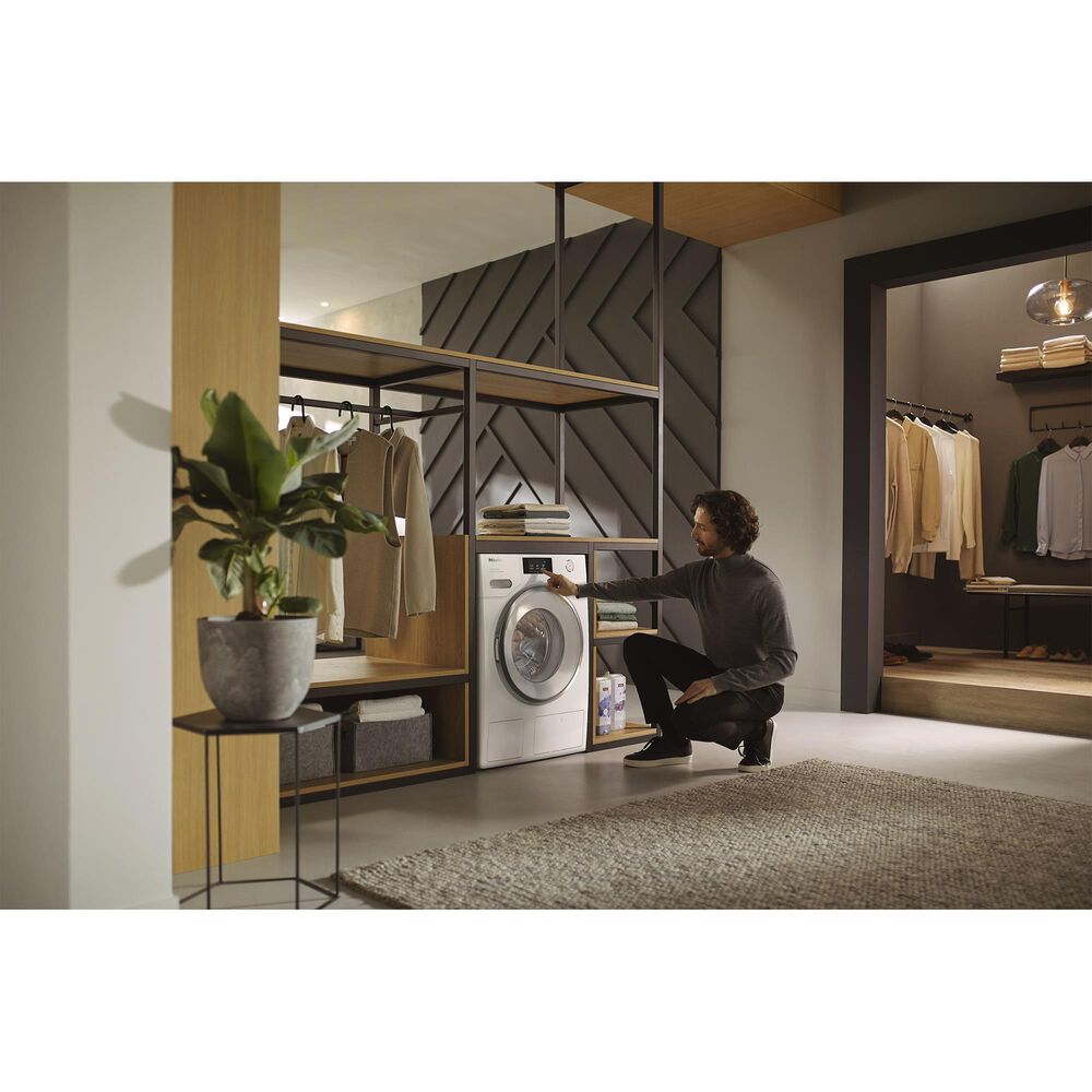Miele 2.26 Cu. Ft. Smart Front Load Washer with TwinDos in White, , large