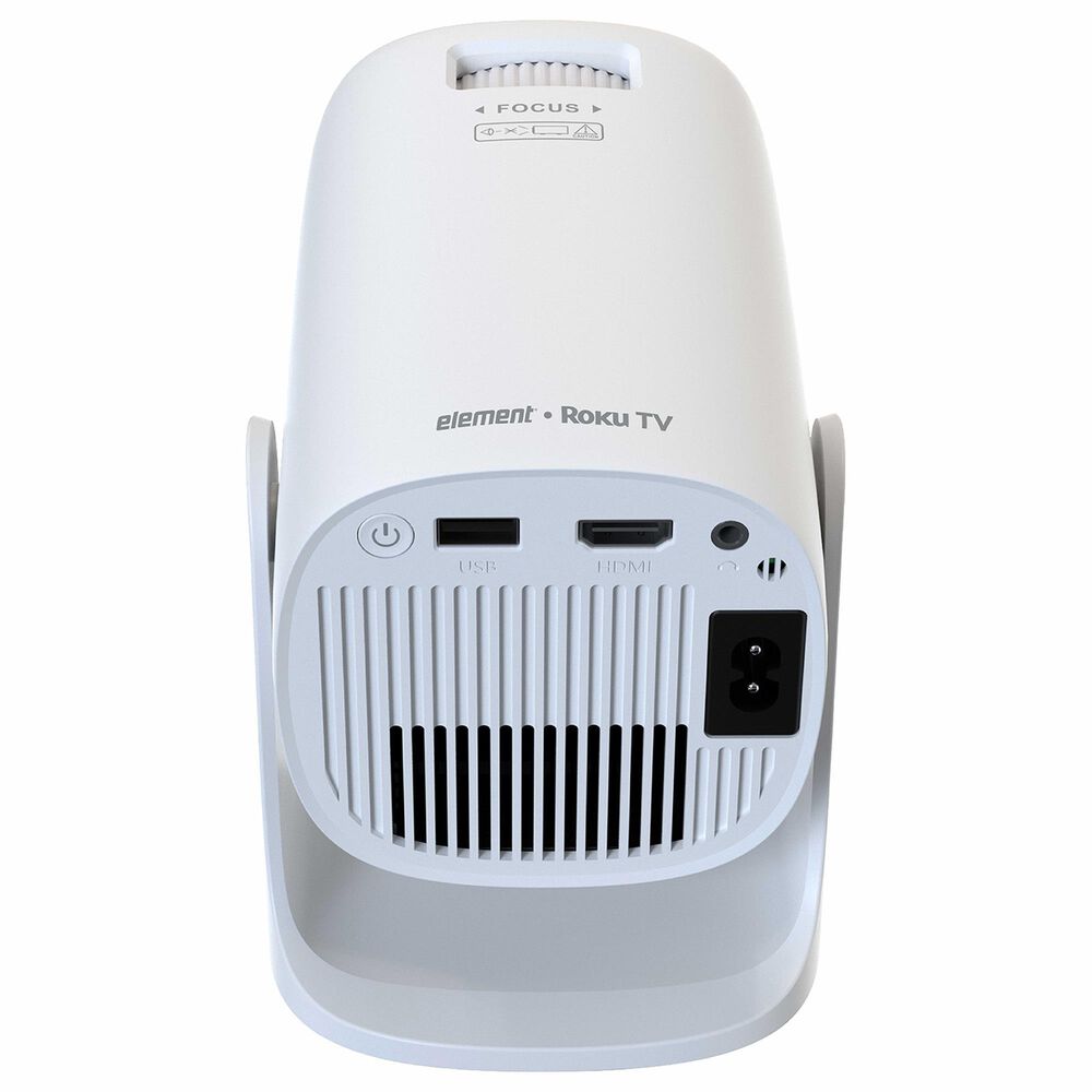 Element Roku 720P HD Mini Smart Projector in White, , large