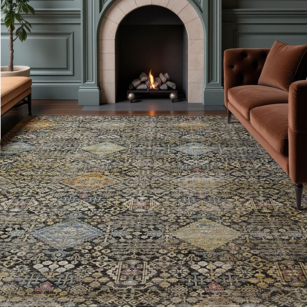 Dalyn Rug Company Aristo AR1 Black 9' x 12' Area Rug, , large
