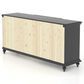 Declan Dining 2-Door Buffet in Black, , large