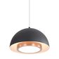 Golden Lighting Solsken 12" 1-Light Pendant in Sand Black, , large