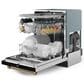 THOR KITCHEN Gordon Ramsay 24" Built-In Dishwasher with Bronze Handle Kit in Stainless Steel, , large