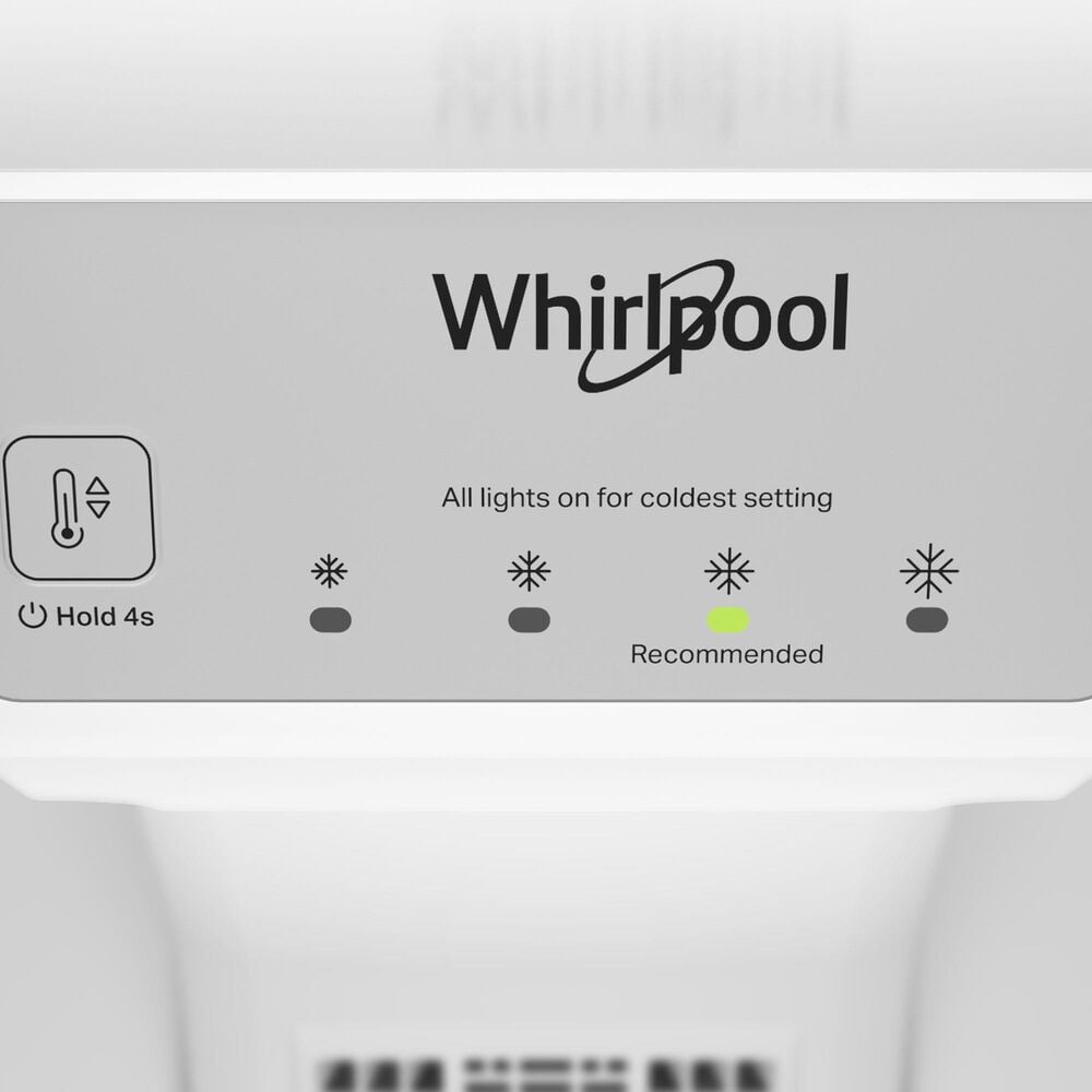 Whirlpool 19.2 Cu. Ft. Top Freezer Refrigerator with Total Coverage Cooling in Fingerprint Resistant Stainless Steel, , large