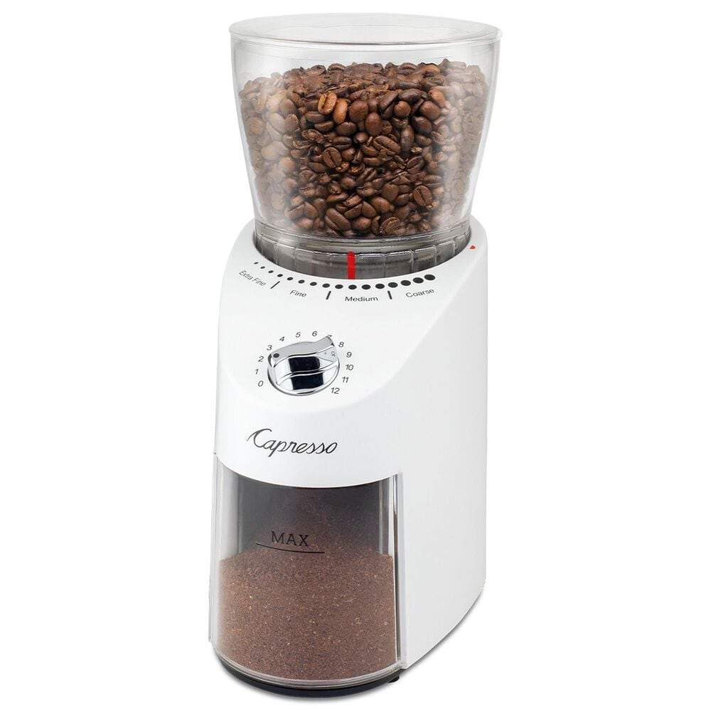 Jura Capresso Infinity Plus Conical Burr Grinder in White, , large