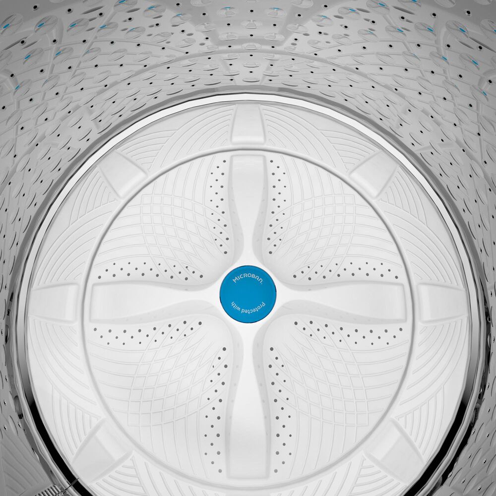 GE Profile 5 Cu. Ft. Top Load Impeller Washer and 7.4 Cu. Ft. Electric Dryer Laundry Pair in Diamond Gray, , large