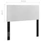 Modway Taylor Upholstered Linen Fabric Full/Queen Headboard in Light Gray, , large