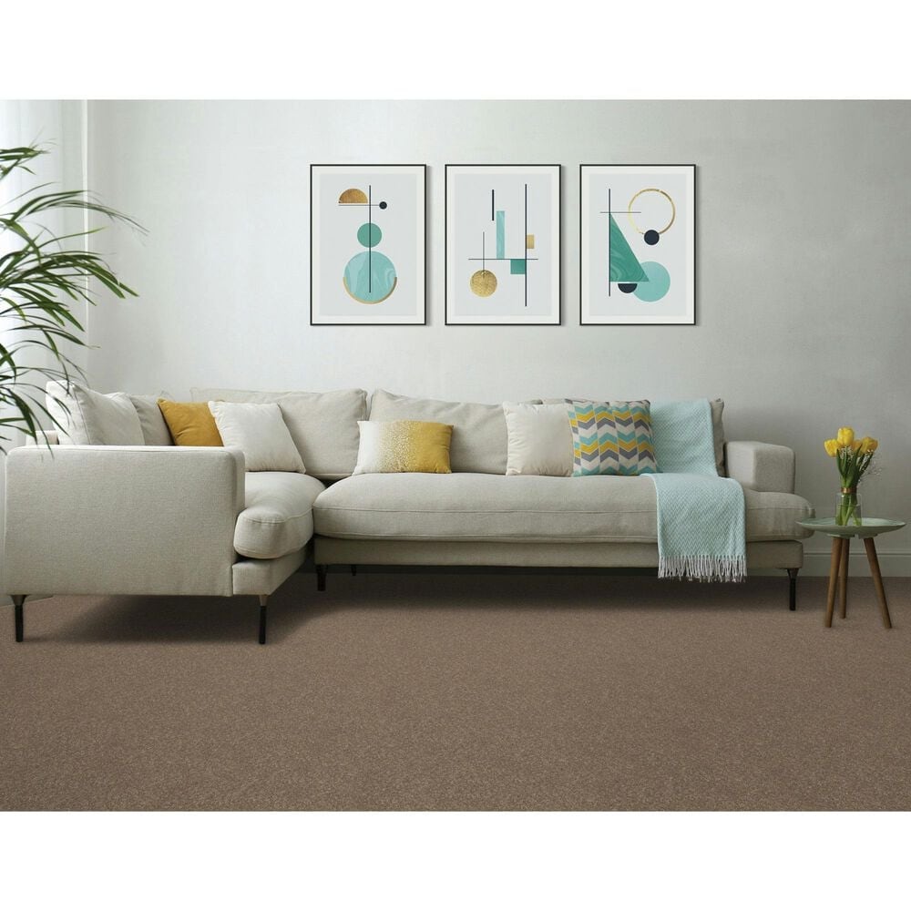 Mohawk Refined Saga II Carpet in Camel Stone, , large