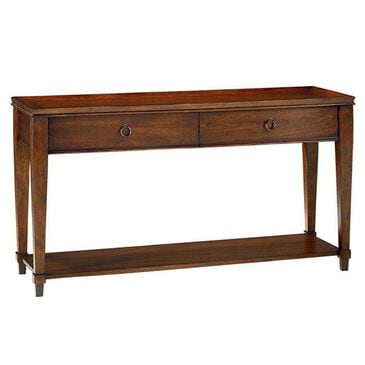 Hammary Rich Mahogany Sofa Table with 2 Drawers, , large
