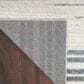 Nourison Astra Machine Washable ASW04 4" x 6" Ivory and Blue Area Rug, , large