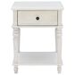 Linon Home Decor Mcghie Side Table in White, , large