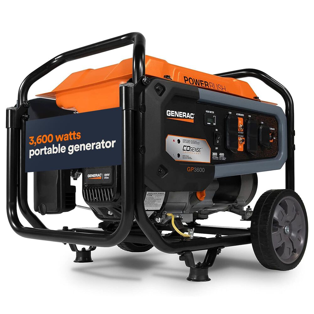 Generac 3600-Watt Portable Generator in Orange, , large