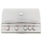 Blaze 7-Piece Outdoor Kitchen Package with 32" LTE Gas Grill with 4-Burner, 16" LTE Natural Gas Power Burner, 5.1 Cu. Ft. Outdoor Double Drawer Refrigerator, Infrared Burner Upgrade, 16" W Double Access Drawers, and 32" Double Access Doors in Stainless Steel, , large