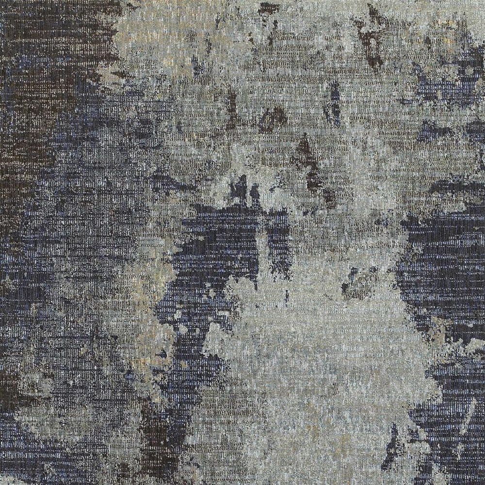 Oriental Weavers Evolution 8049B 2&#39;6&quot; x 12&#39; Navy and Blue Runner, , large
