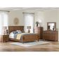 Ashley Rowlenstown California King Panel Bed with Dresser, Chest, and Two Nightstands in Brown, , large