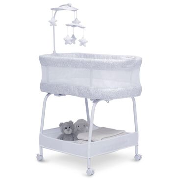 Delta SmartSleep Auto Glide Bassinet with Bluetooth in White, , large