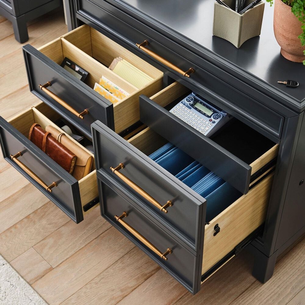 Riva Ridge Alexander Workstation Combo File in Midnight, , large