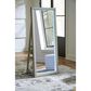 Ashley Evesen Floor Standing Mirror with Shelves in Champagne, , large