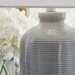 Ashley Wimlow Ceramic Table Lamp in Gray Blue, , large