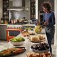 KitchenAid 36" Slide-In Gas True Convection Range with Self-Cleaning in Scorched Orange, , large