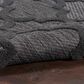 Nourison Easy Care 8" x 10" Charcoal and Black Indoor/Outdoor Area Rug, , large