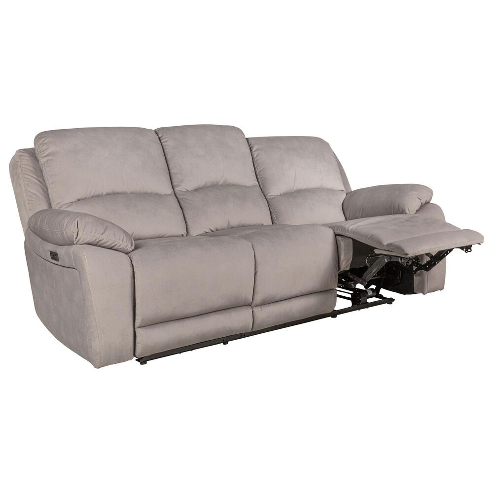 Oxford Furniture Power Reclining Sofa in Aspen Latte, , large