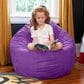Jaxx 4" Cocoon Kids Bean Bag in Grape, , large