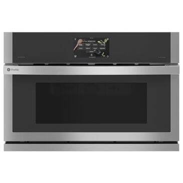 GE Profile 30" Single Electric Wall Oven with 240V Advantium Technology in Stainless Steel, , large