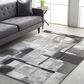 Surya Pepin PEI-1019 5"3" x 7"6" Black, Medium Gray and Cream Area Rug, , large