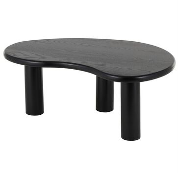 37B Wood Heart Coffee Table in Black, , large