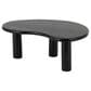 37B Wood Heart Coffee Table in Black, , large