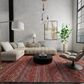 Feizy Rugs Dakota 7"9" x 9"9" Red and Multicolor Area Rug, , large