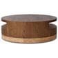 Four Hands Sager Coffee Table in Golden and Amber Ash, , large