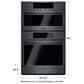 Bosch 30"" Combination Oven in Black Stainless Steel, , large