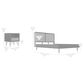 Blue River Saratoga 3-Piece King Bed Set in Black and Natural, , large