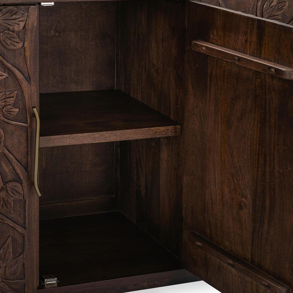 Classic Home Albero 4-Door Buffet in Kona Brown, , large